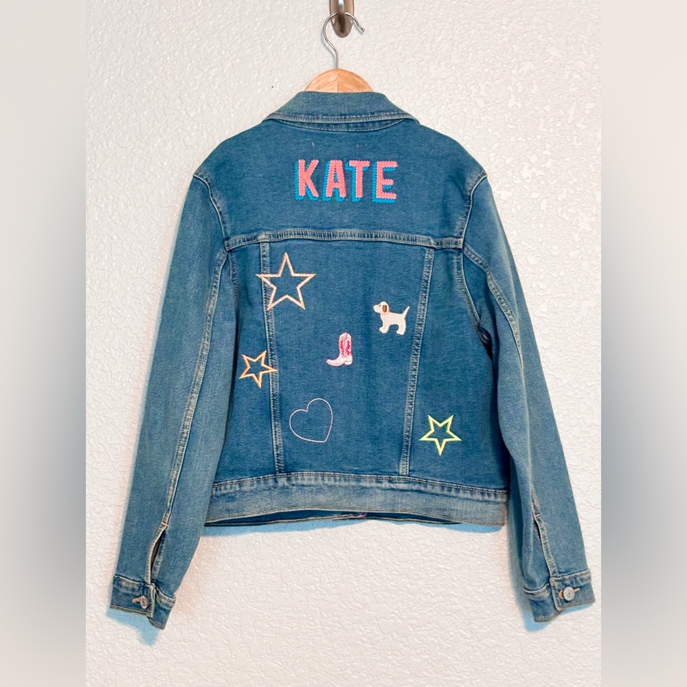 Old Navy Classic Personalized Star Jean Jacket